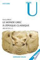 Télécharger le livre libro Le Monde Grec à L'époque Classique